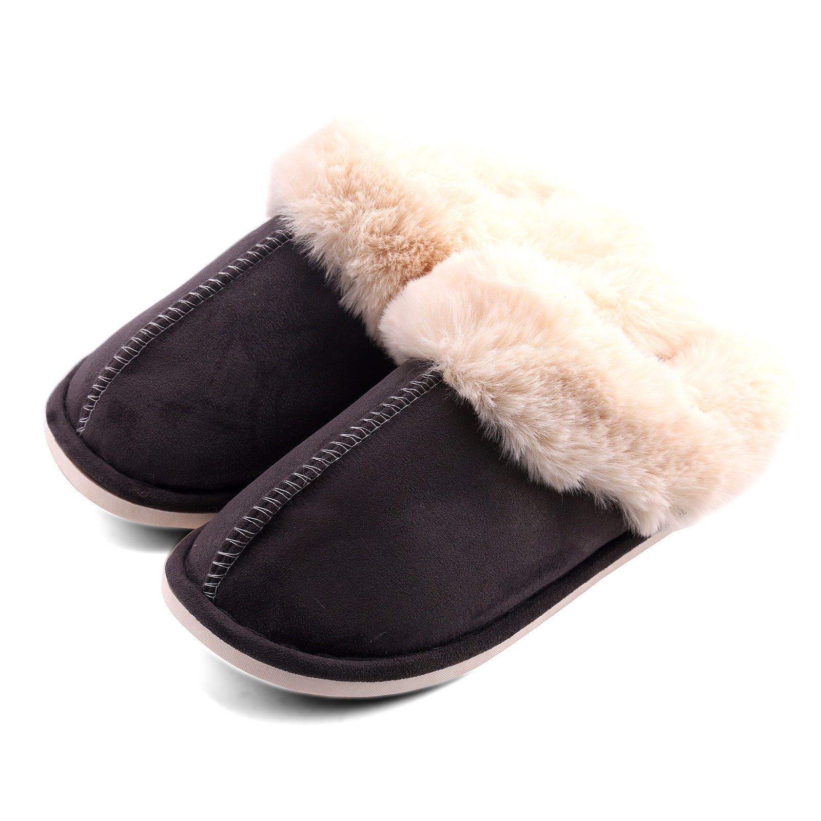 Dames bontpantoffels winter | SUPERAANBIEDING 50% KORTING