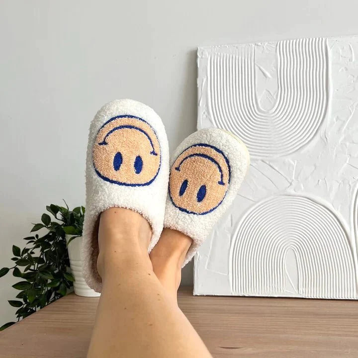 Smiley™-gezichtslippers | MEGA-UITVERKOOP 50% KORTING