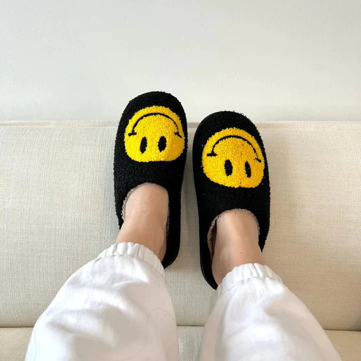 Smiley™-gezichtslippers | MEGA-UITVERKOOP 50% KORTING