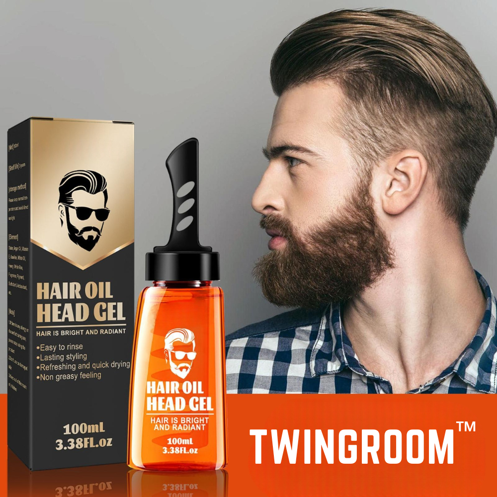 TwinGroom™ 2-in-1 Haargel met Kam (1+1 GRATIS)